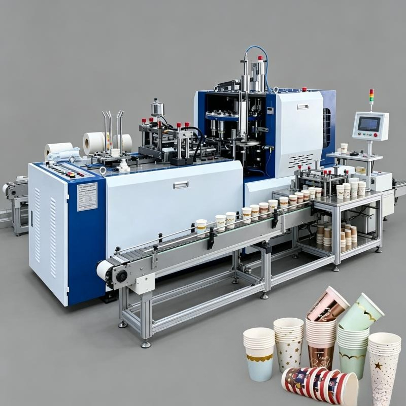 Equipment Of Coffee Machine - Commercial Disposable Paper Cup Making Machine