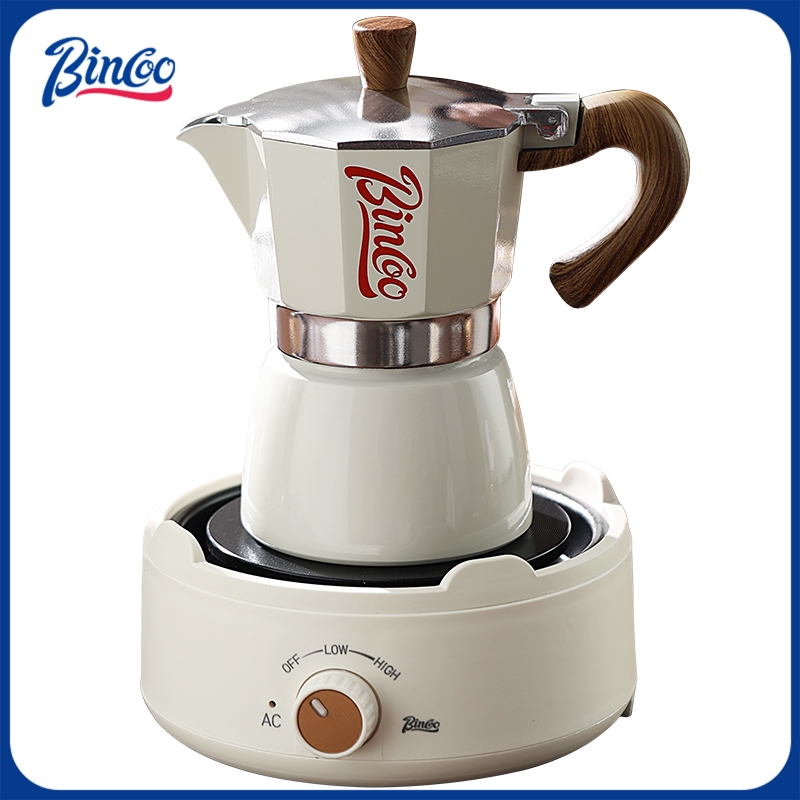 Coffee Equipment Tools - Bincoo Moka Pot and Electric Stove