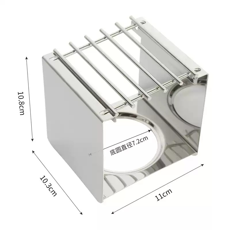 Coffee Equipment Camping - Stainless Steel Square Coffee Stove Stand