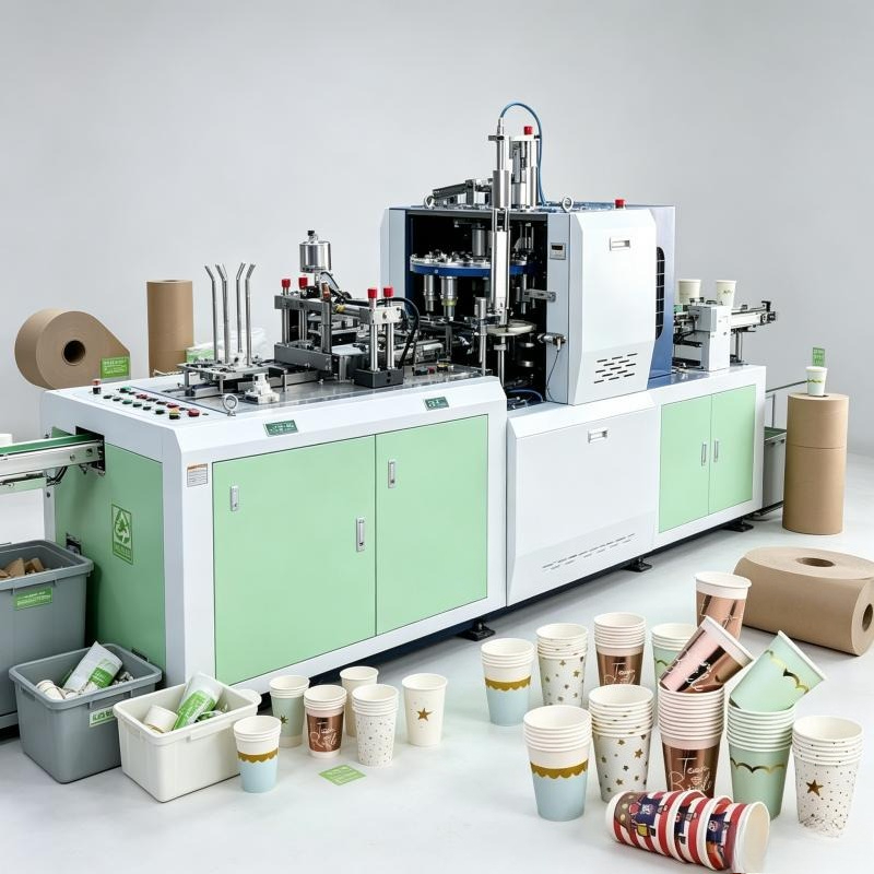 Equipment Of Coffee Machine - High Speed Fully Automatic Paper Cup