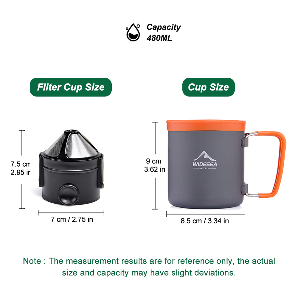 Camping Tableware Outdoor Cook - Coffee Equipment Camping ulasan dan harga