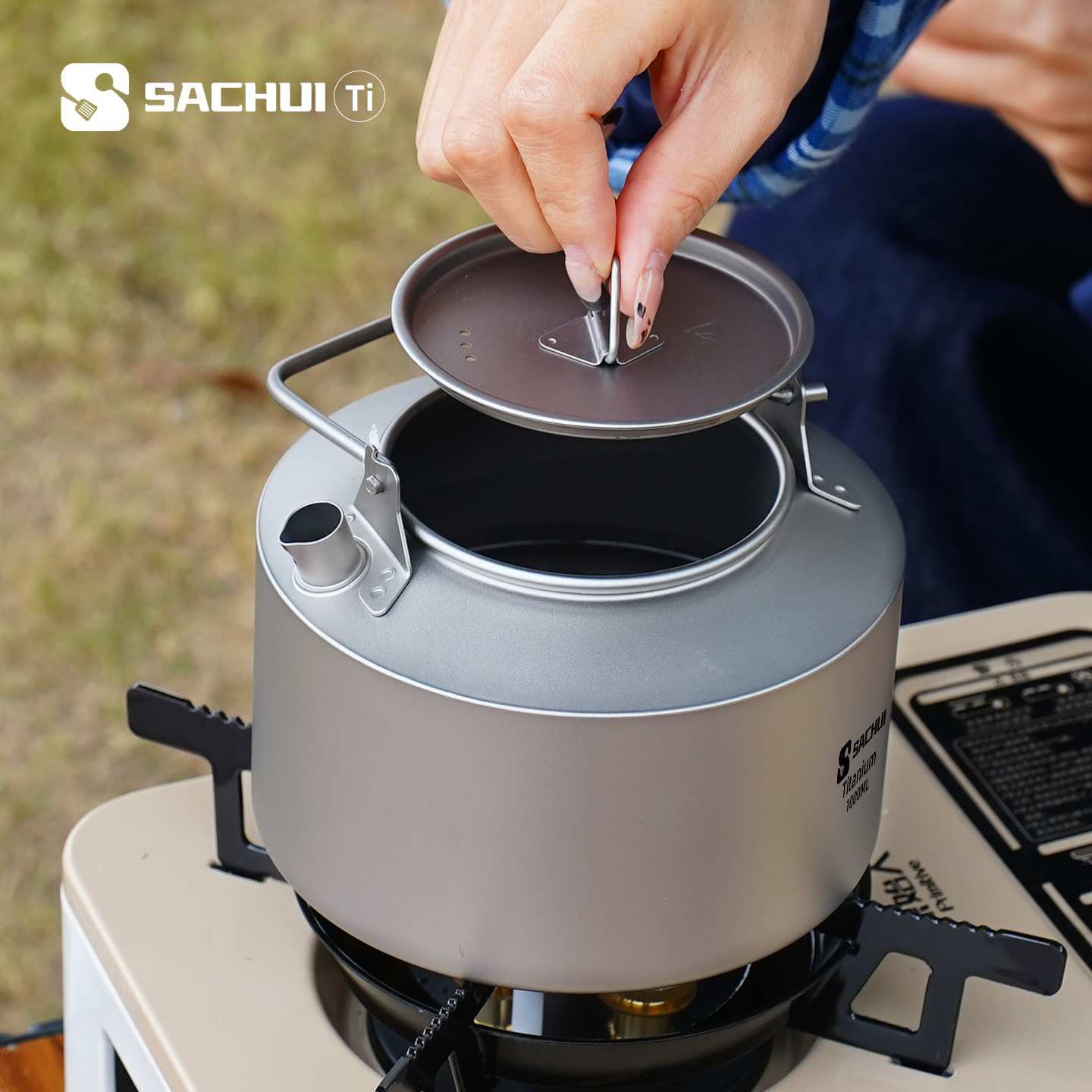 1000ML Pure Titanium Kettle Ou - Coffee Equipment Camping ulasan dan harga