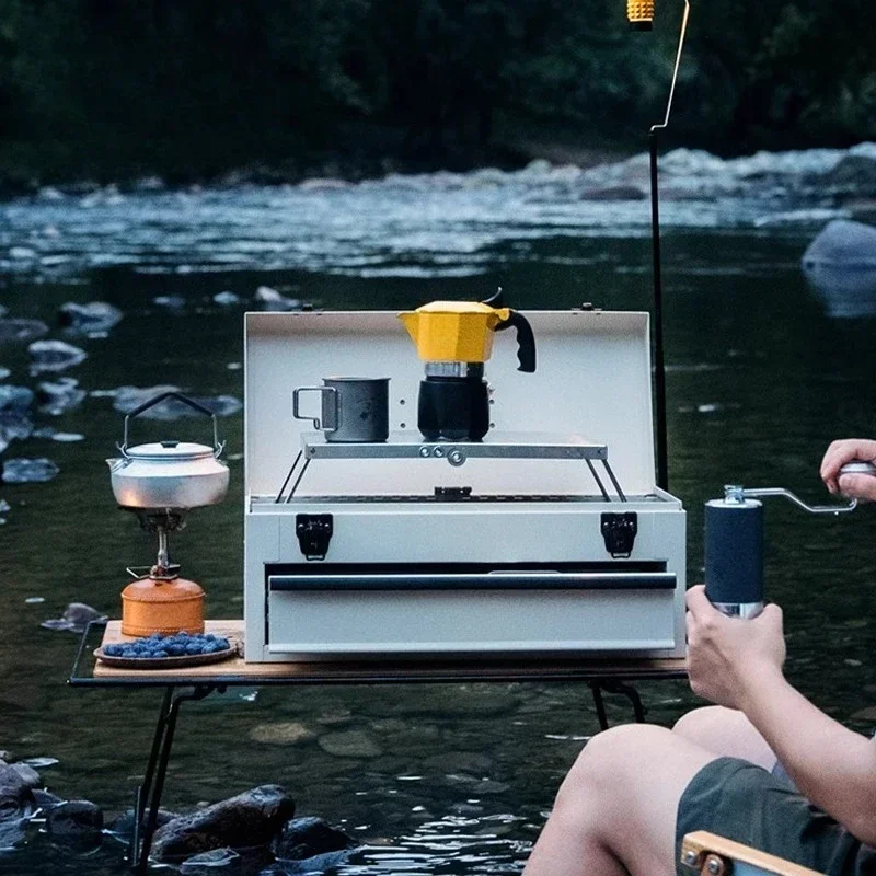 Camping Coffee Box Mocha Pot O - Coffee Equipment Gift ulasan dan harga