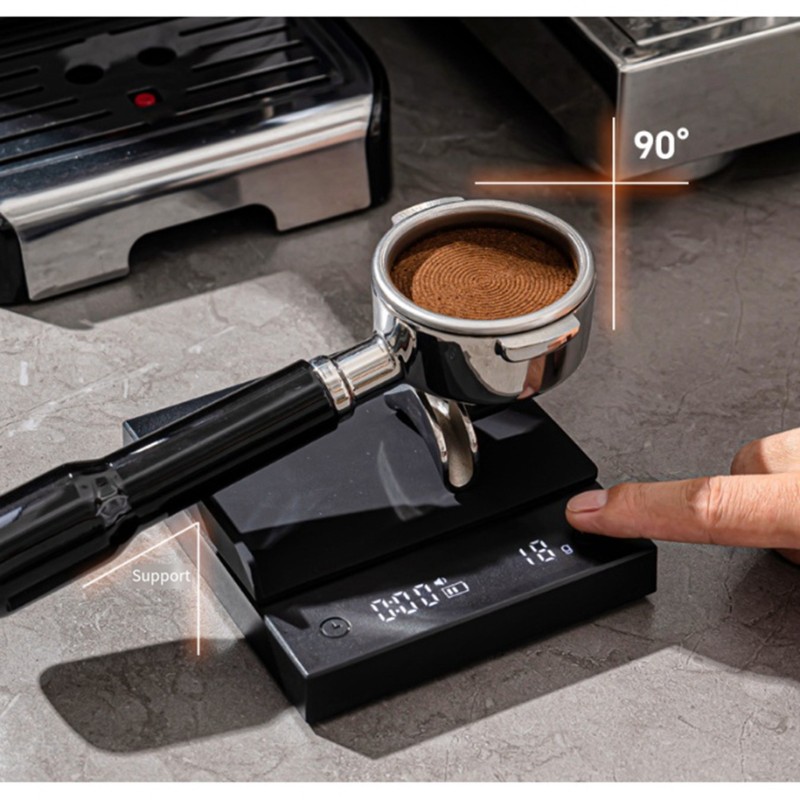 EYFL-Black Coffee Scale 0.1G P - Scale Drip Timer ulasan dan harga