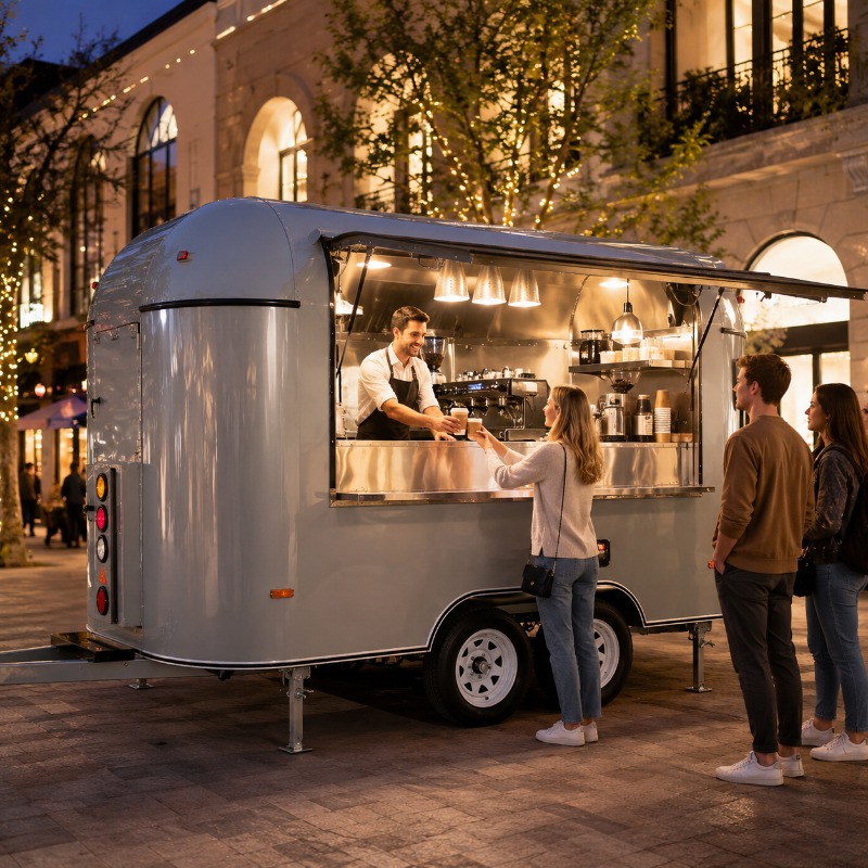 Food Truck Mobile with Kitchen - Coffee Equipment Usa ulasan dan harga