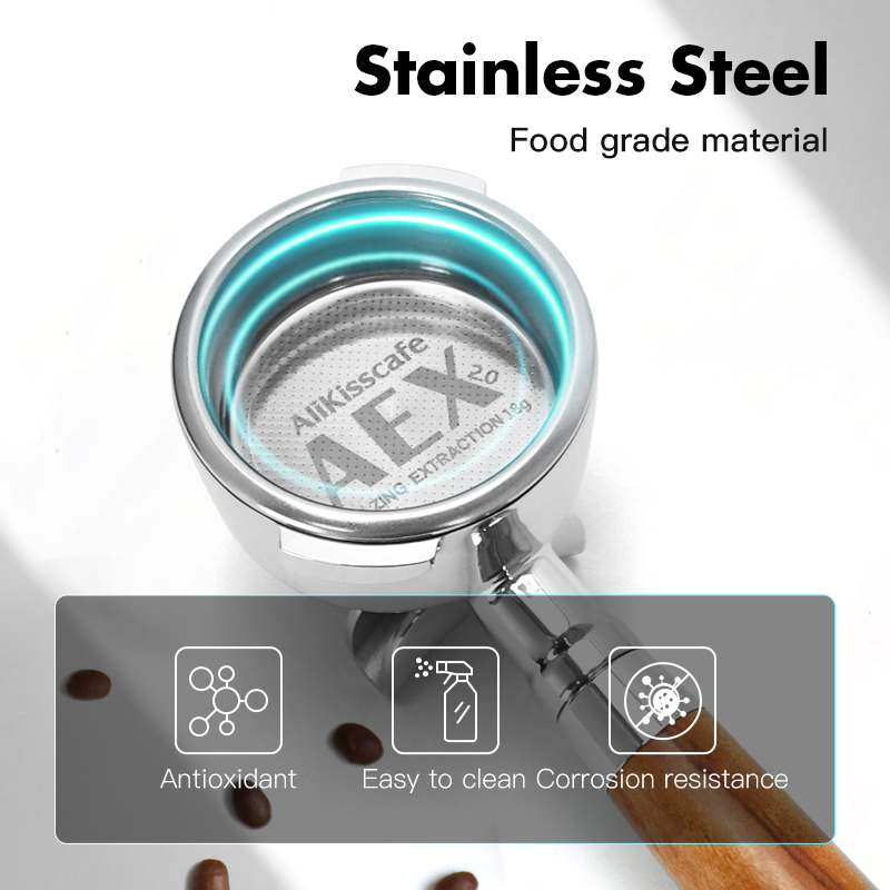 AliKisscafe 58MM Coffee Portaf - Coffee Equipment Tools ulasan dan harga