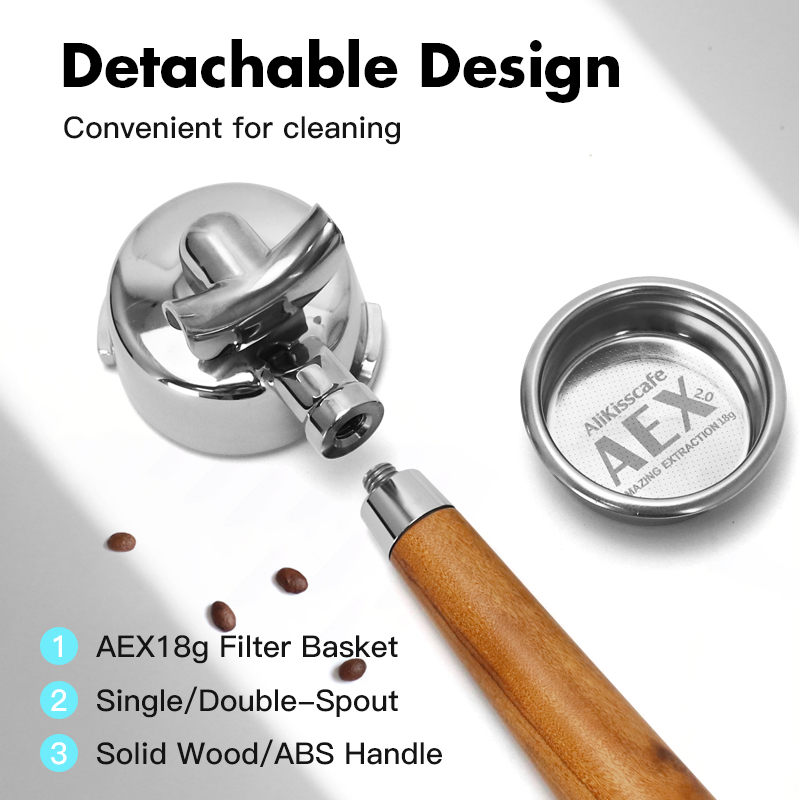 AliKisscafe 58MM Coffee Portaf - Coffee Equipment Tools ulasan dan harga