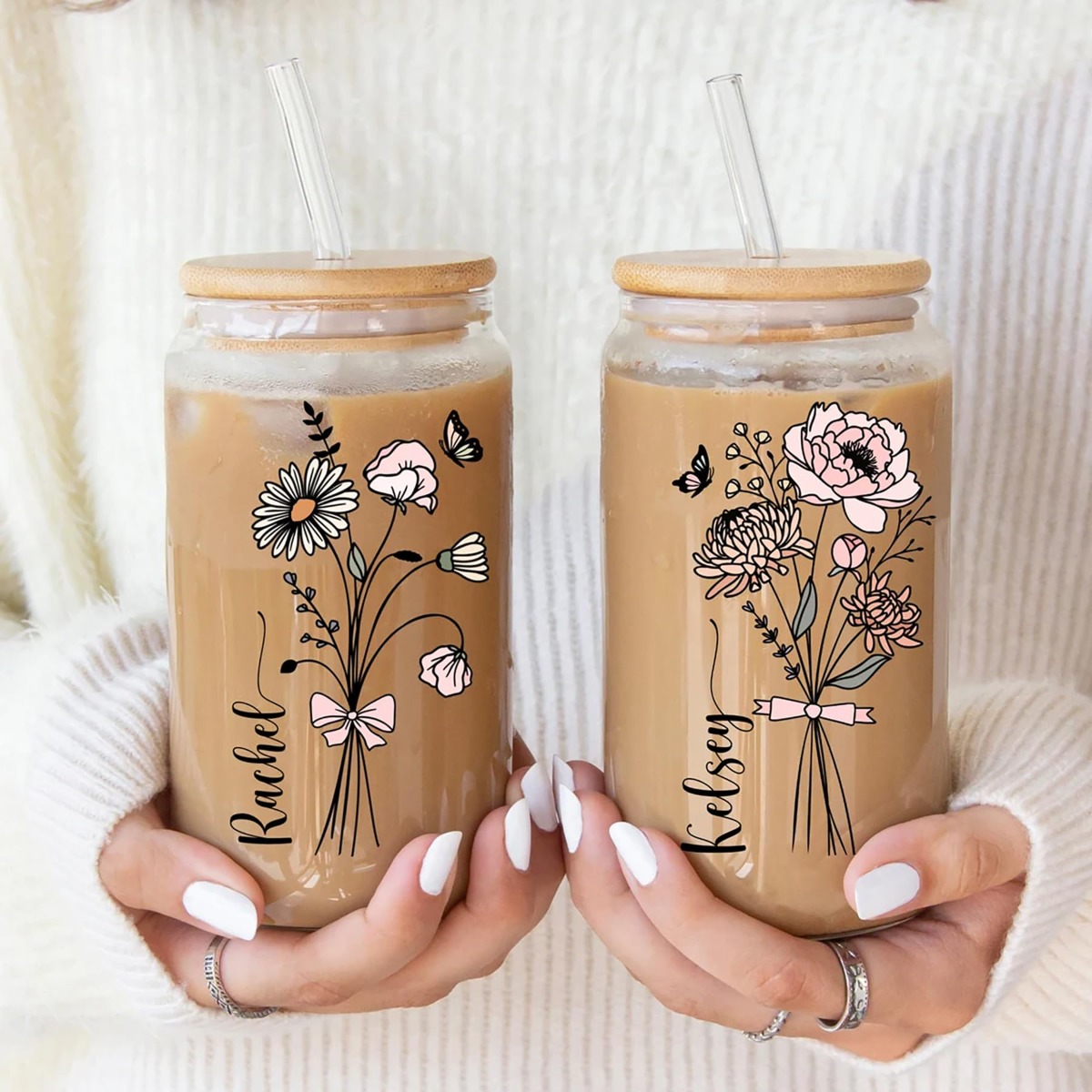 Customized Cute Cup Bottle Wit - Coffee Equipment Gift ulasan dan harga