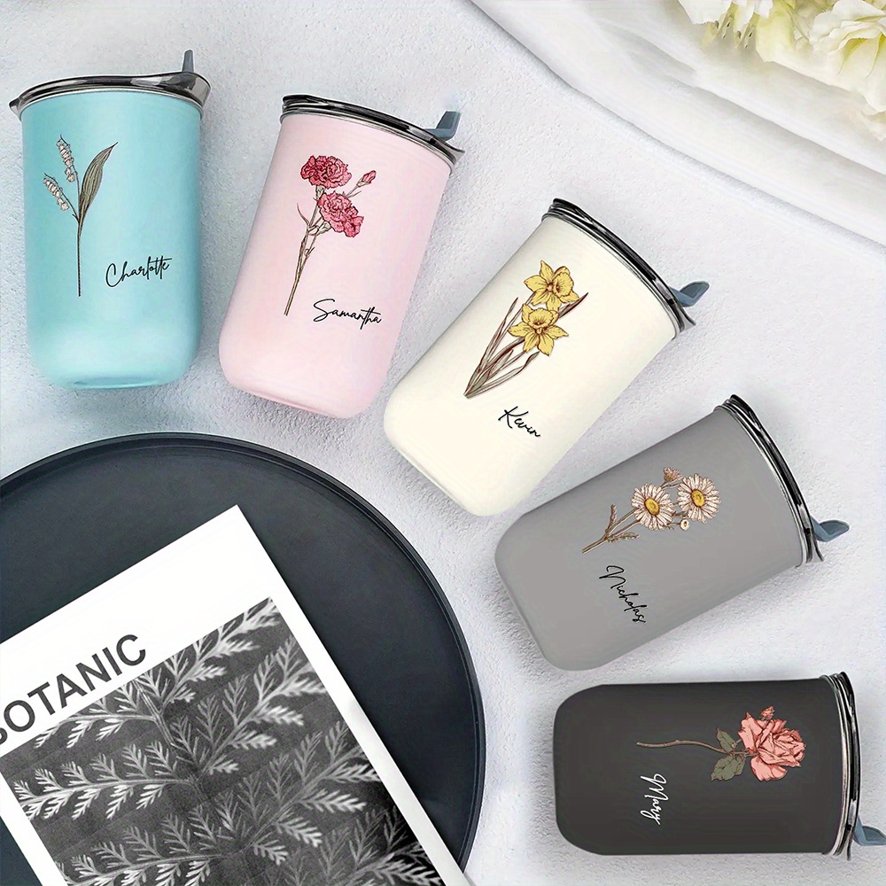 Personalized Birth Flower Coff - Coffee Equipment Gift ulasan dan harga