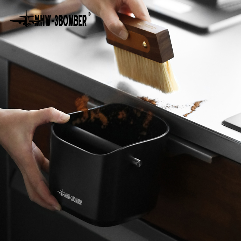 MHW-3BOMBER 1.2L Square Coffee - Coffee Knock Box ulasan dan harga