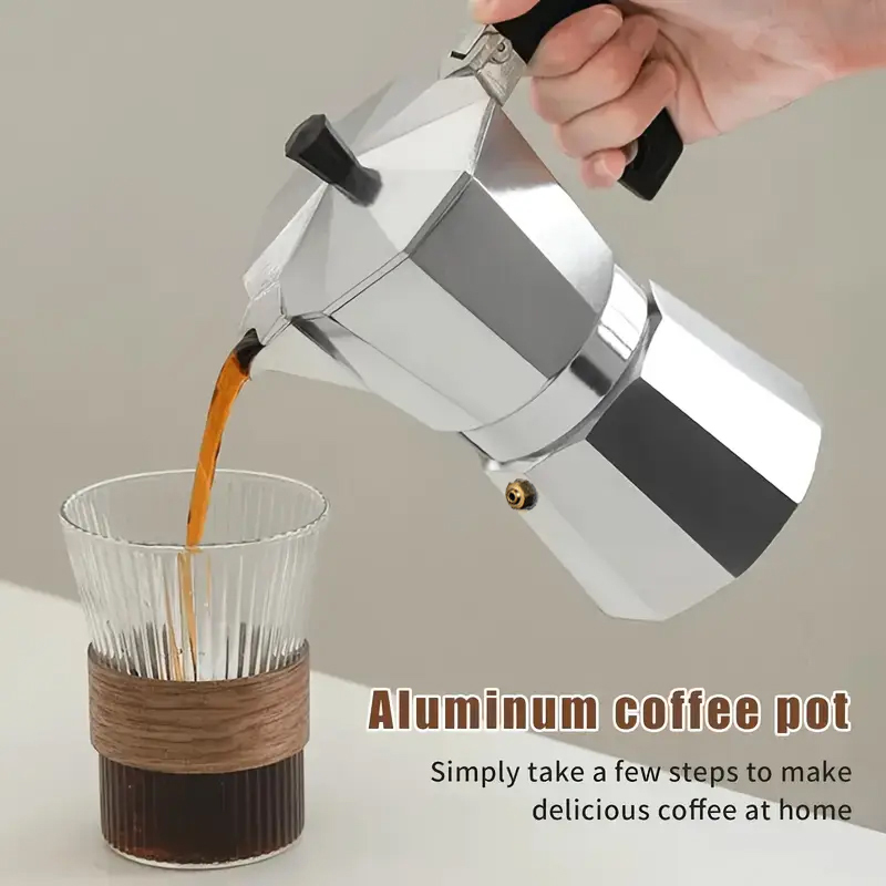 Classic Aluminum Moka Pot 50-3 - Coffee Equipment Tools ulasan dan harga