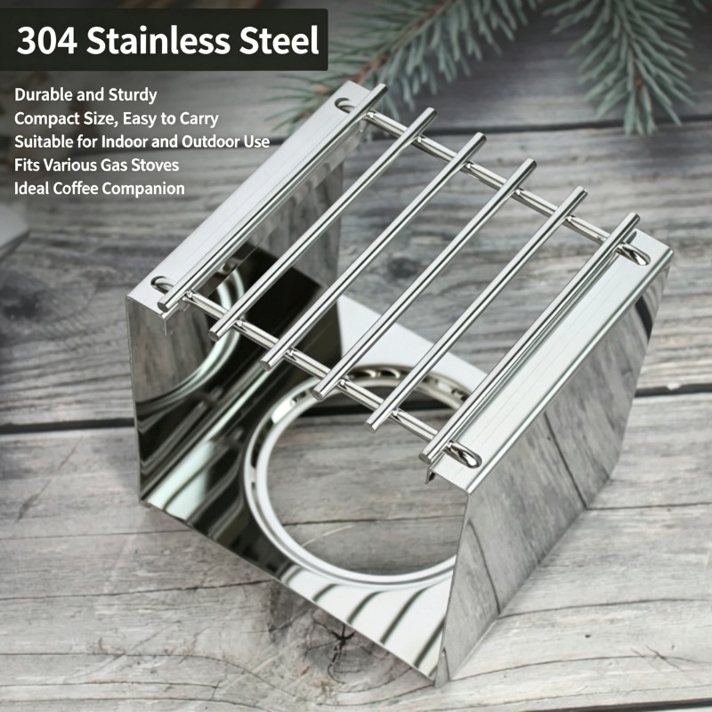 Stainless Steel Square Coffee  - Coffee Equipment Camping ulasan dan harga