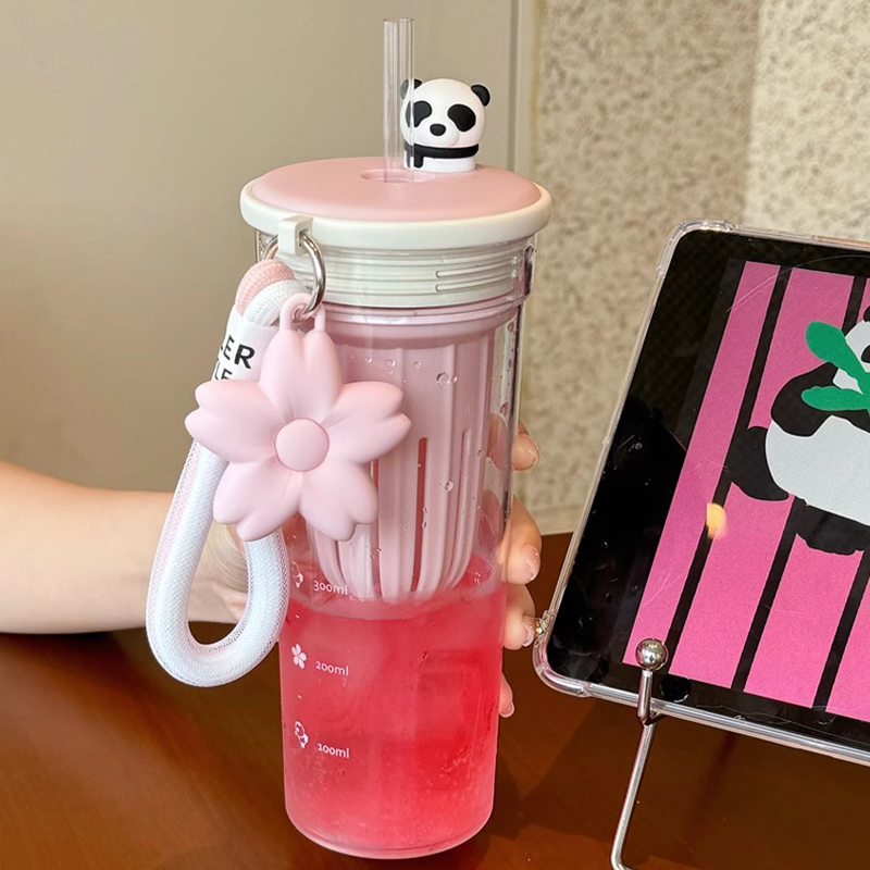 650ml Kawaii Water Bottle With - Coffee Equipment Gift ulasan dan harga