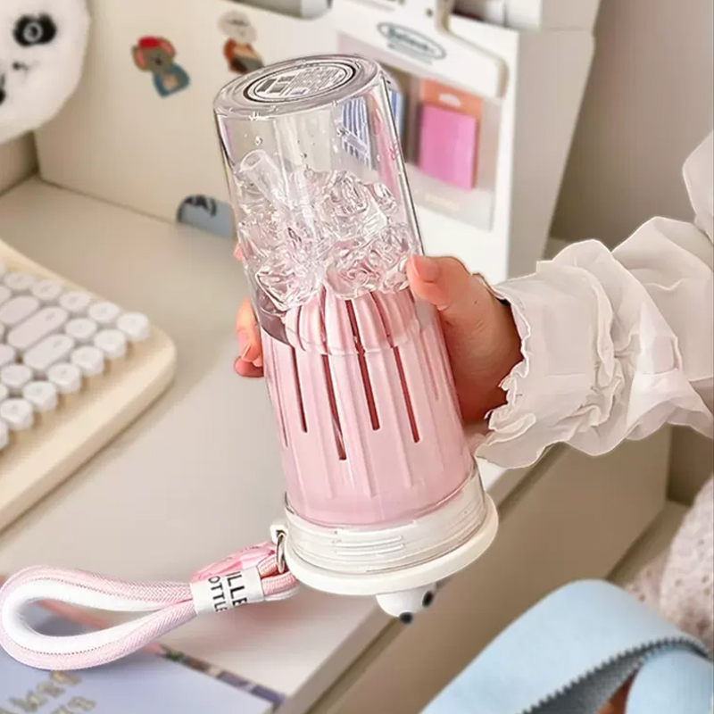 650ml Kawaii Water Bottle With - Coffee Equipment Gift ulasan dan harga