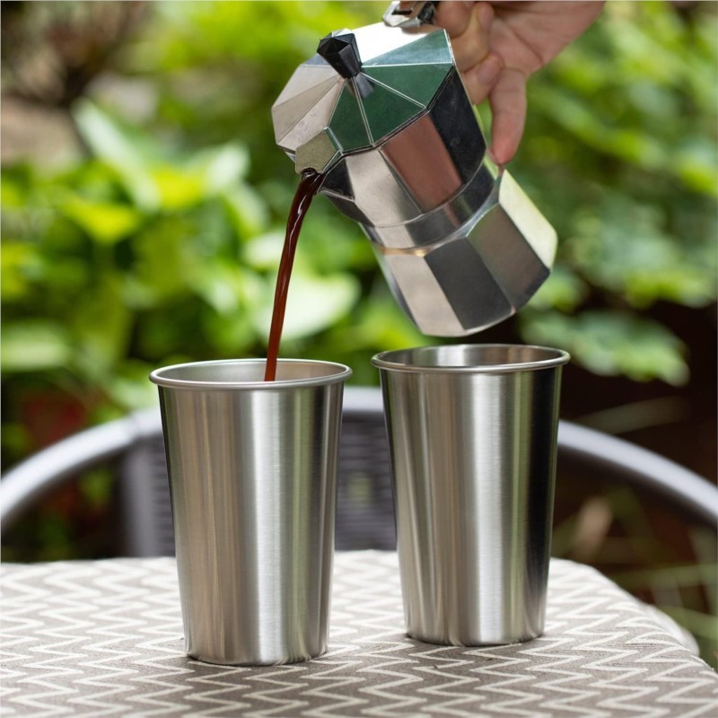 200/350/500ml 304 Stainless St - Coffee Equipment Camping ulasan dan harga