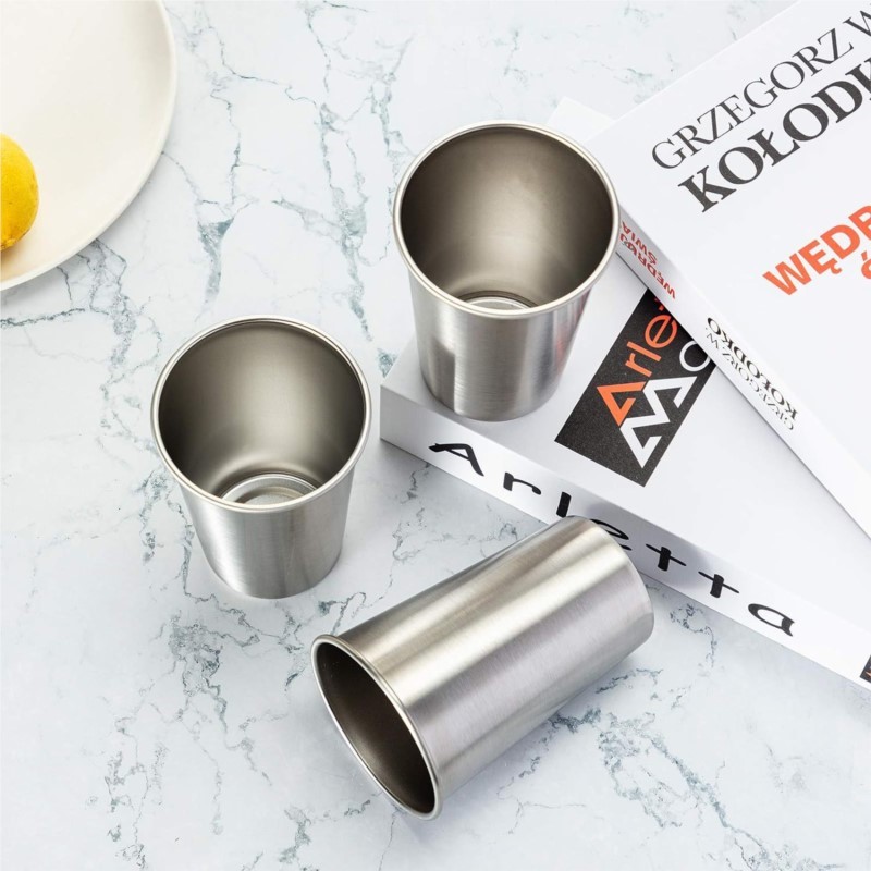 200/350/500ml 304 Stainless St - Coffee Equipment Camping ulasan dan harga