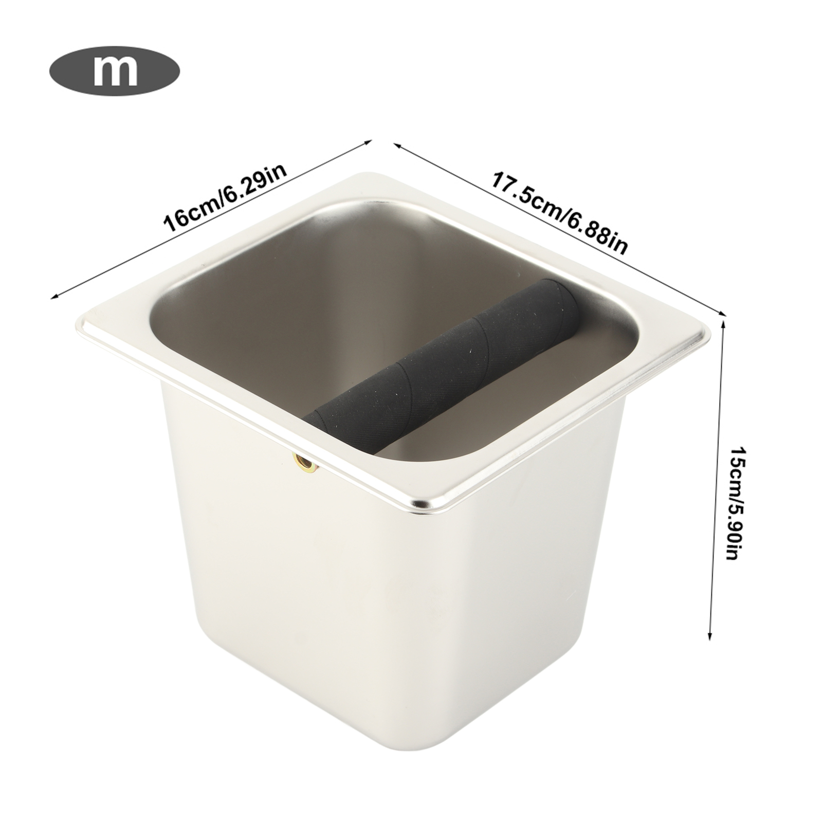 1PC Food Grade Stainless Steel - Coffee Knock Box ulasan dan harga